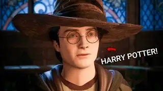 I spent 100 days in MODDED Hogwarts Legacy!
