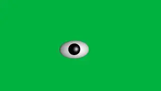 green screen eye animation no copyright \\ green screen market