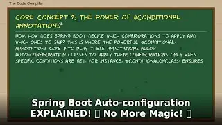 Java Spring Boot Auto-configuration EXPLAINED! 🚀 Demystify the Magic! ✨