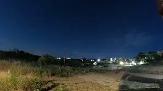 Time lapse Northern Lights Kythira Greece