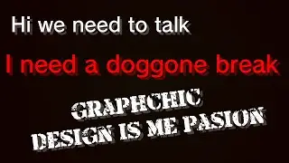 Sigh, we need to talk.