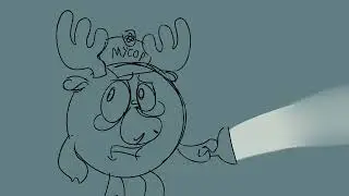 Смешарики/Тетрадь смерти - Лосяш встречает L