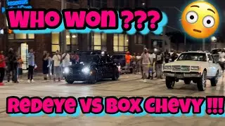 ITS GOT CRAZY AFTER THIS BOX CHEVY RACED THIS REDEYE HELLCAT… BIG ARGUMENT!!!