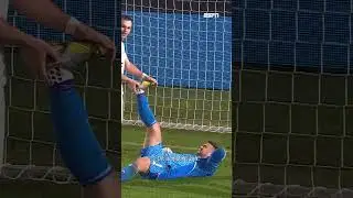 Ongekend: keeper met kramp 🥴