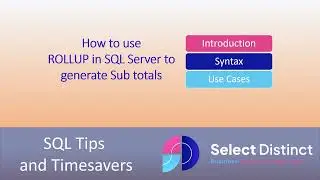 Group by ROLLUP in SQL Server