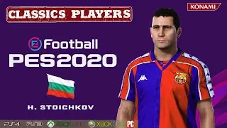 H. STOICHKOV face+stats (Classics Players) How to create in PES 2020