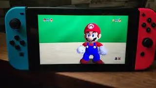 Super mario 64 60FPS 16:9 on Nintendo Switch