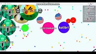 Nick Crompton playing Agar.io