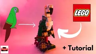 Lego MOC Parrot - Review + Tutorial