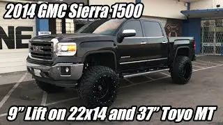 9” Truck Suspension Truck Lift on this 2015 1500 GMC Sierra