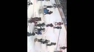 spartak hc   Хоккейный матч талисманов