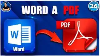⚡ Convertir un archivo de WORD a PDF En un minuto !!! 🚀🚀