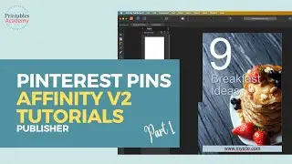 Creating Pinterest Pins In Affinity Publisher V2