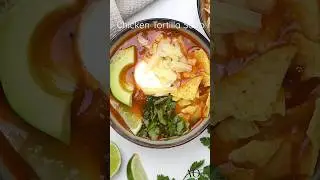 How to make chicken tortilla soup #chickensoup