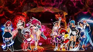 [Request] Rodrik C. Lucker Team Girls [Vs] The Gellinator Team Girls [KOF MUGEN] 1.1b HD