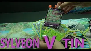 Opening Pokémon Sylveon V Heros Tin