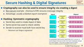 L36 09 Secure Hashing and Digital Signatures