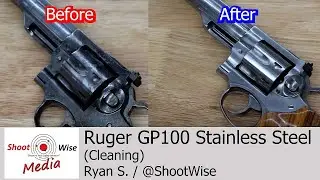 Ruger GP100 Stainless Steel Revolver Cleaning