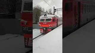 ВОЗВРАЩЕНИЕ "ТЕПЛОЭЛЕКТРИЧКИ"!! #railway #железнаядорога #ржд #рждмояработа #машинист #электричка