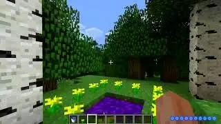 Как сделать портал в сумеречный лес в Minecraft 1.6.4