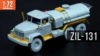 Why are there gold details on the model? ZIL-131 1:72