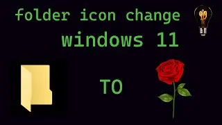 how to change folder icon windows 11