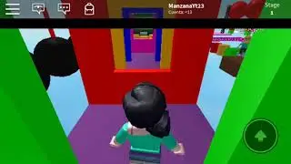 Jugando roblox
