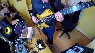 Bass Shred on Ableton 11 Bass Groove with MOD Devices Dwarf and Omnisphere synths