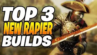 Top 3 NEW RAPIER Builds In 2024 | New World Rapier Build 2024