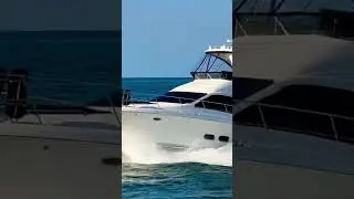 Yacht makes majestic entry into Haulover Inlet