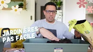 FLEURS DANS DES JARDINIÈRES 🌸 - MATHIEU JARDINIER - PAS FACILE 😅