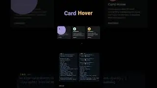 CSS card Hover Animation #html #css #coding #webdevelopment #programming #viratkohli #india #indian
