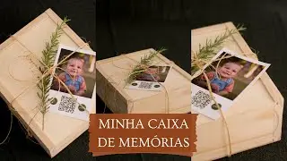 CAIXA DE MEMÓRIAS PARA AS MINHAS CLIENTES | Embalagem de Entrega de Fotografia