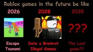 Roblox games in the future be like...