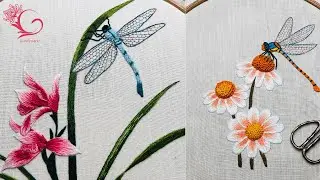 Must-Watch: Top 2 Dragonfly Embroidery Tutorials to Create Beautiful Designs!