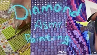 Asmr Diamond Painting TikTok Compilation Part 109