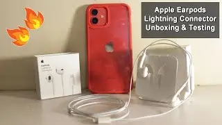 Apple Earpods Lightning Connector Unboxing & Testing
