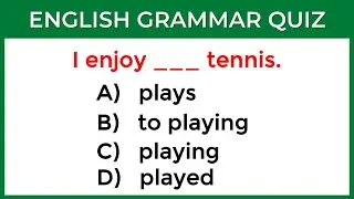 Mixed English Grammar: Can You Pass This Test? #challenge 1