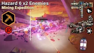 [DRG] Hazard 6x2 Mining Expedition True Solo Engineer (Neuro-Lasso & Spinning Death)