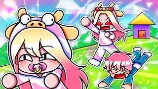 MOMON & ATUN URUS BAYI NAKAL di ROBLOX ft ​⁠​⁠