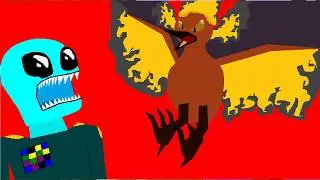 GREAT PHOENIX IN MINECRAFT! DAMAGE INDICATORS VS NEAT MOD [EXOTIC BIRDS] MINECRAFT MOD REVIEW