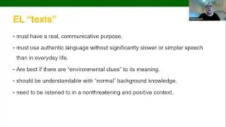 Doreen Ewert: Building Listening Proficiency with Extensive Listening and Fluency Activities