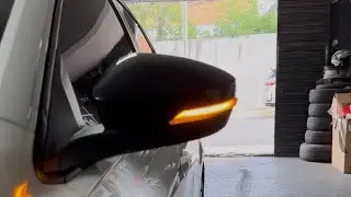 Instalação pisca sequencial retrovisor polo TSI (Perfeito!)
