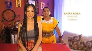 ASMR DOÑA ROSA -  FULL BODY MASSAGE (Belly button massage)