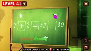 100 Doors Games Escape From School LEVEL 41 - Gameplay Walkthrough Android IOS