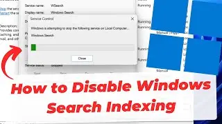 How to Disable Windows Search Indexing (Speed Up)