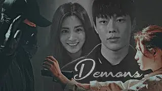 soo hyun & hyeon jin || demons