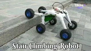 Stair Climbing Robot #robotics #mechatronics #electronics #robot  #trending #yt