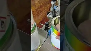 Повторяемость этикетки. Этикетировочный автомат ЭМ-6. Пневмообкатчик. #shorts