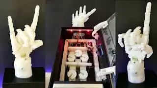 3D Printed robotic hand | Arduino & ESP8266